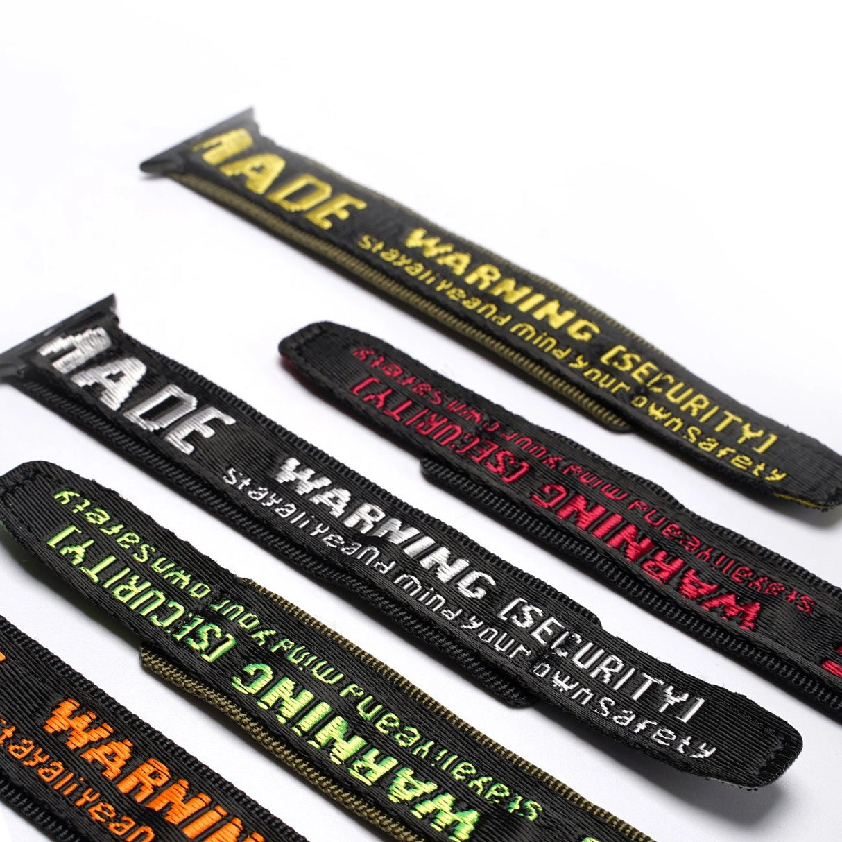 Dux Ducis Strap (Outdoor Version) Apple Watch Ultra rem, SE, 9, 8, 7, 6, 5, 4, 3, 2, 1 (49, 45, 44, 42 mm) nylon rem gul armbånd