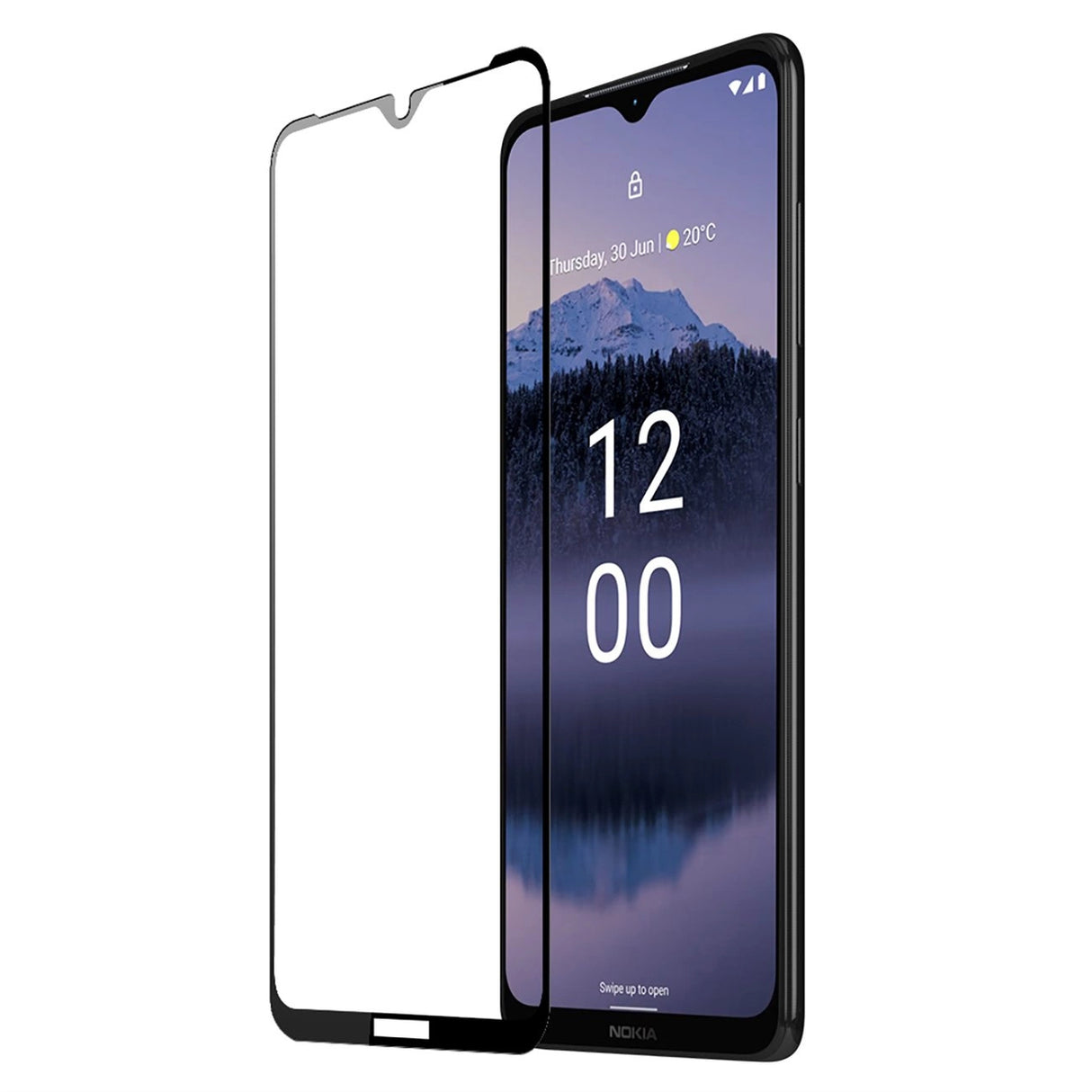 Dux Ducis 10D hærdet glas hærdet glas til Nokia G11 Plus 9H med sort ramme