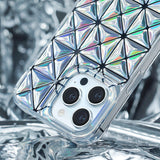 Kingxbar Miya Series-hylster til iPhone 14 Pro Max cover back cover rainbow