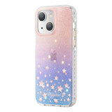 Kingxbar Heart Star Series-foder for iPhone 14 Plus-foder med stjernetegn