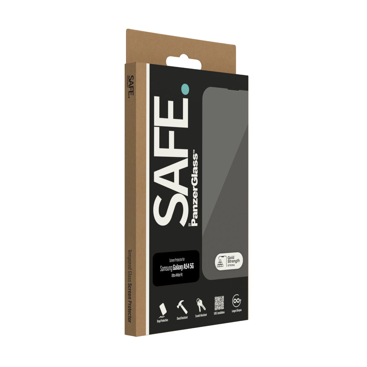 PanzerGlass SAFE. by ® Skærmbeskyttelse Samsung Galaxy A54 5G | Ultra-Wide Fit