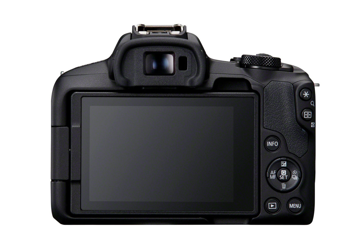 Canon EOS R50, Black + RF-S 18-45mm F4.5-6.3 IS STM Kit MILC 24,2 MP CMOS 6000 x 4000 pixel Sort