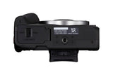 Canon EOS R50, Black + RF-S 18-45mm F4.5-6.3 IS STM Kit MILC 24,2 MP CMOS 6000 x 4000 pixel Sort