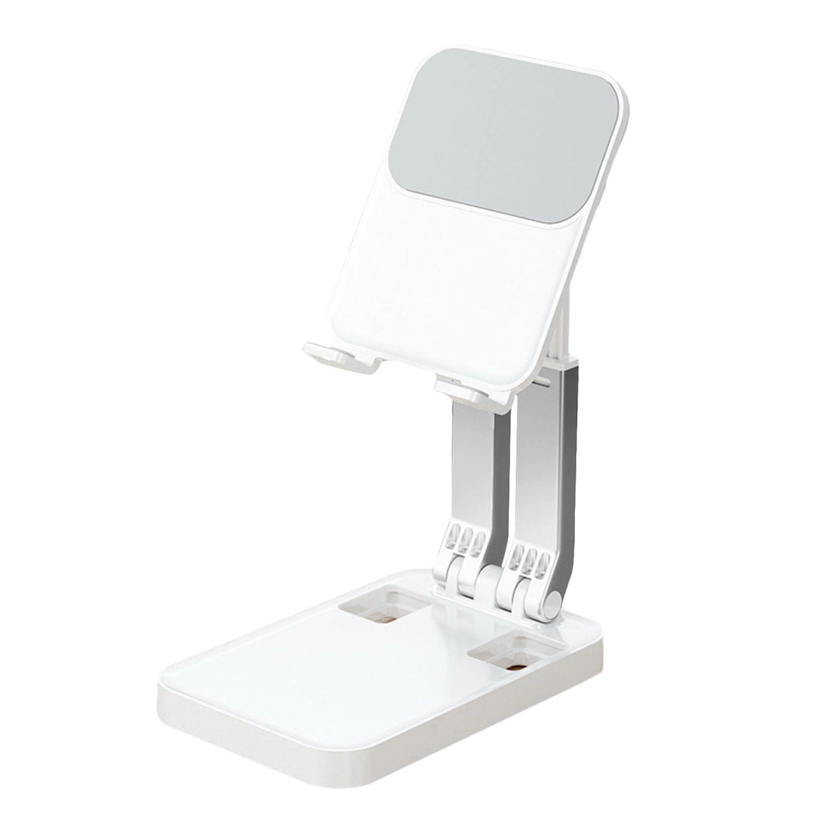 Foldbare telefonstativ til tablet (K15) - hvid