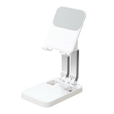 Foldbare telefonstativ til tablet (K15) - hvid