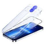 Joyroom Knight glas til iPhone 14 Plus med monteringssæt gennemsigtigt (JR-H11)