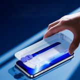 Joyroom Knight glas til iPhone 14 Plus med monteringssæt gennemsigtigt (JR-H11)