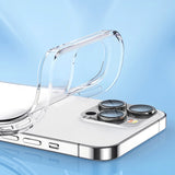 Joyroom 14X Case Case for iPhone 14 Hårdbærende dækning Hus Transparent (JR-14X1)