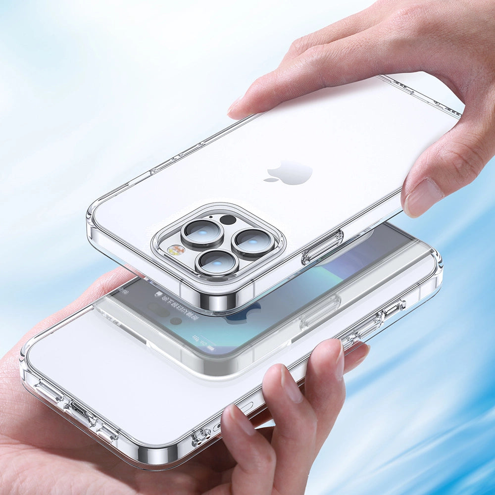 Joyroom 14X Case Case for iPhone 14 Pro Varig dækning Hus Transparent (JR-14X2)