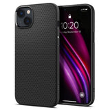 Spigen Liquid Air iPhone 14 Case - Matte sort