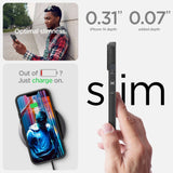 Spigen Liquid Air iPhone 14 Case - Matte sort
