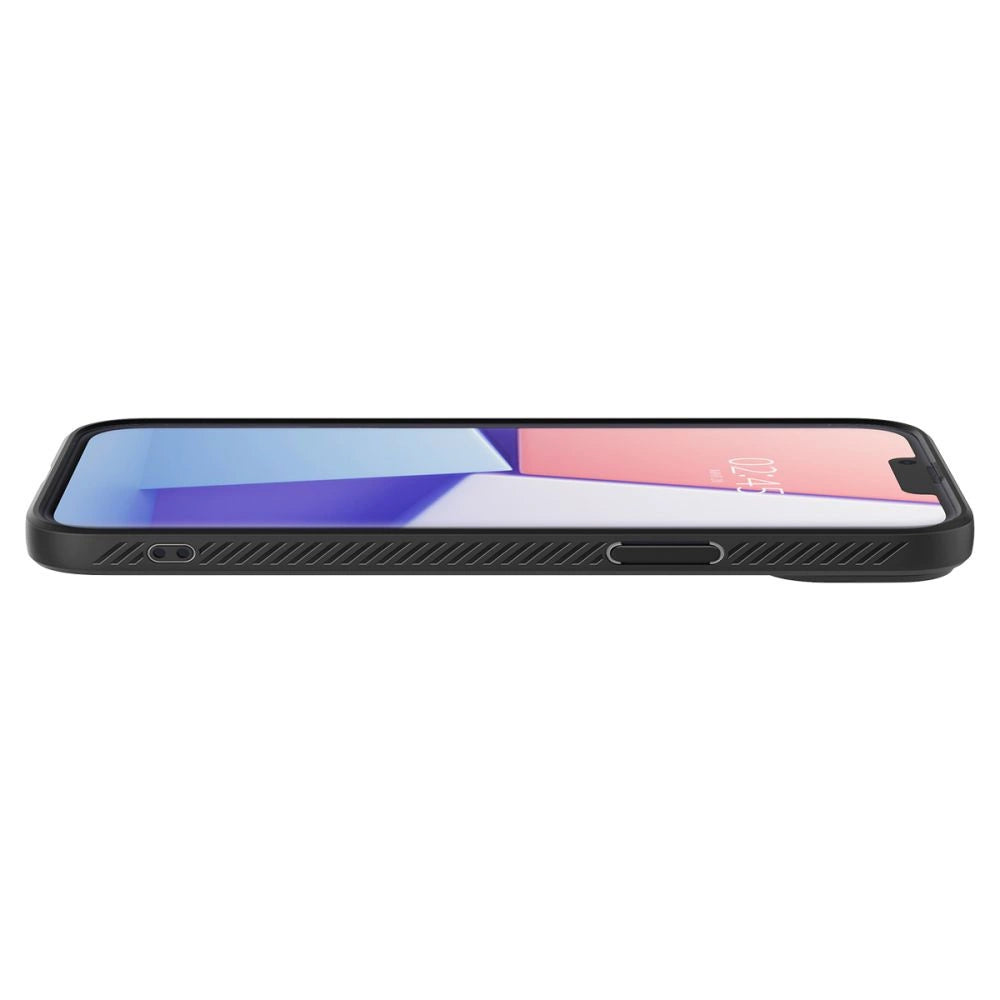Spigen Liquid Air iPhone 14 Case - Matte sort