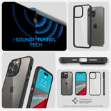 Spigen Ultra Hybrid iPhone 14 Pro Case - Matte sort
