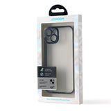 Joyroom 14Q Case til iPhone 14 med metalramme sort (JR-14Q1-sort)
