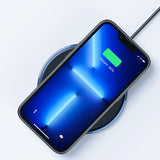 Joyroom 14Q Case til iPhone 14 med metalramme sort (JR-14Q1-sort)