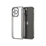 Joyroom 14Q Case til iPhone 14 med metalramme sort (JR-14Q1-sort)