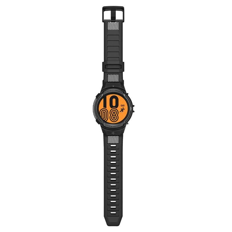 Spigen Rugged Armor Pro Case med rem til Samsung Galaxy Watch 5 Pro (45 mm) - sort
