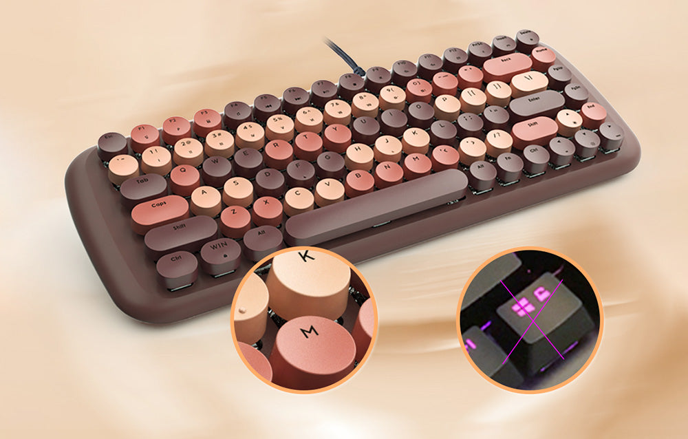 Mekanisk tastatur MOFII Candy M (brun)