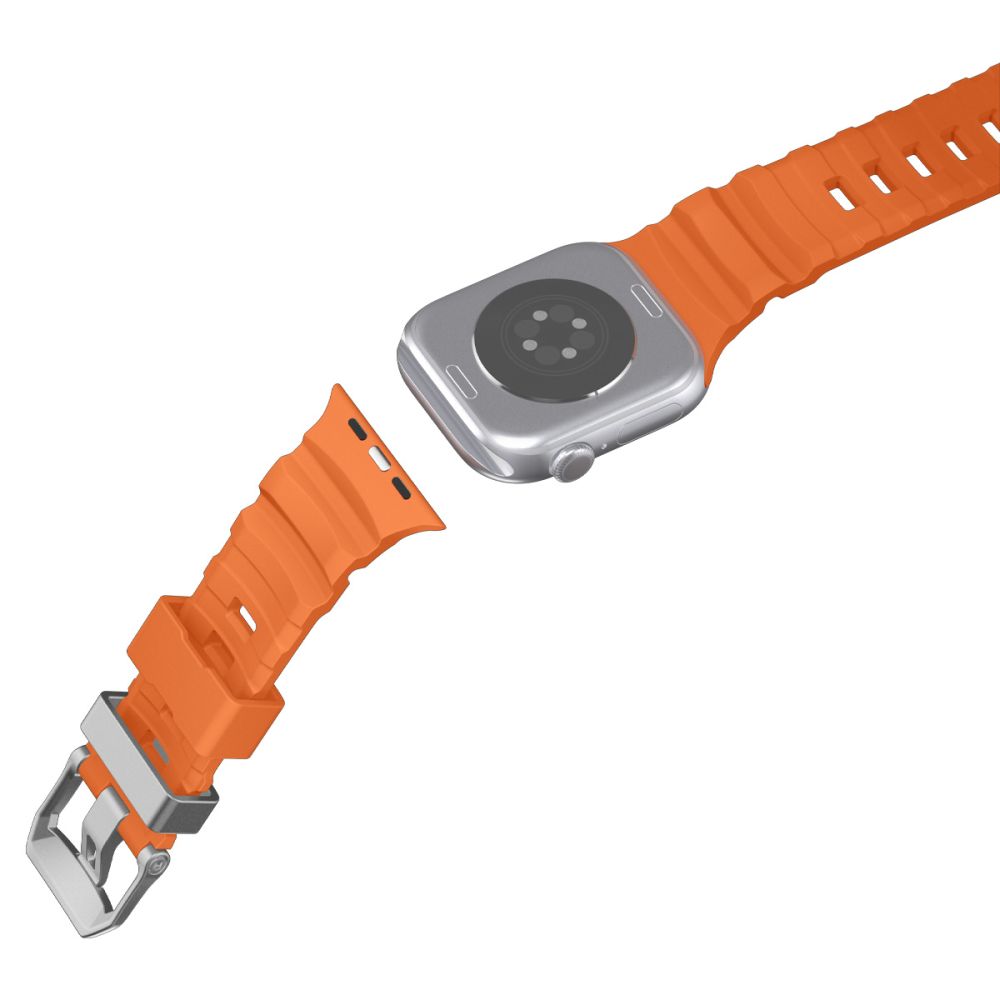 Spigen Wbs2 Remmen Til Apple Watch 8 / 9 / 10 / 11 / 12 / Se / Ultra (44 / 45 / 46 / 49 Mm) Orange