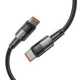 Tech Protect Ultraboost Type C Kabel Pd 100 W / 5 A 25 Cm Grå