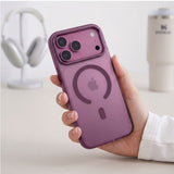 Tech Protect Magzero Magsafe Iphone 17 Pro / 18 Pro Mat Burgundy