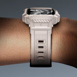Spigen Rugged Armor ”Pro” V2 Apple Watch 10/11 (46 Mm) Dune Beige