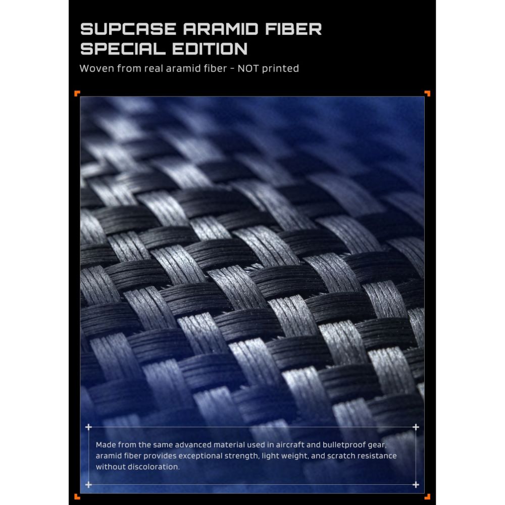 Supcase Ub Aero Magsafe 2 Sæt Galaxy Z Fold 8 Ultra Aramid Sort