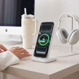 Tech Protect Magzero Magsafe Iphone 17 Pro / 18 Pro Mat Hvid