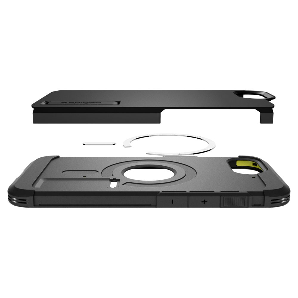 Spigen Tough Armor Magsafe Iphone 16 E / 17 E Sort