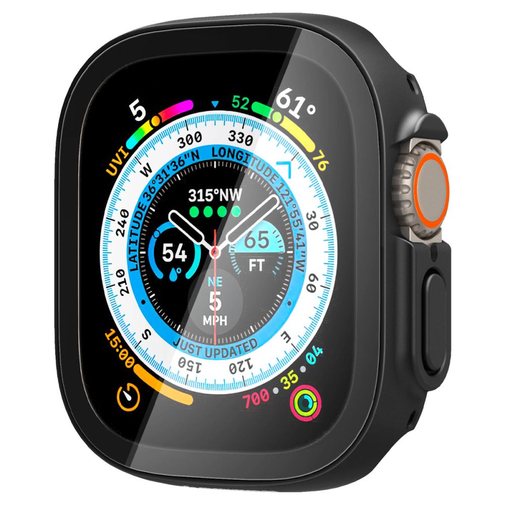 Spigen Thin Fit 360 Apple Watch Ultra 1 / 2 / 3 / 4 (49 Mm) Sort