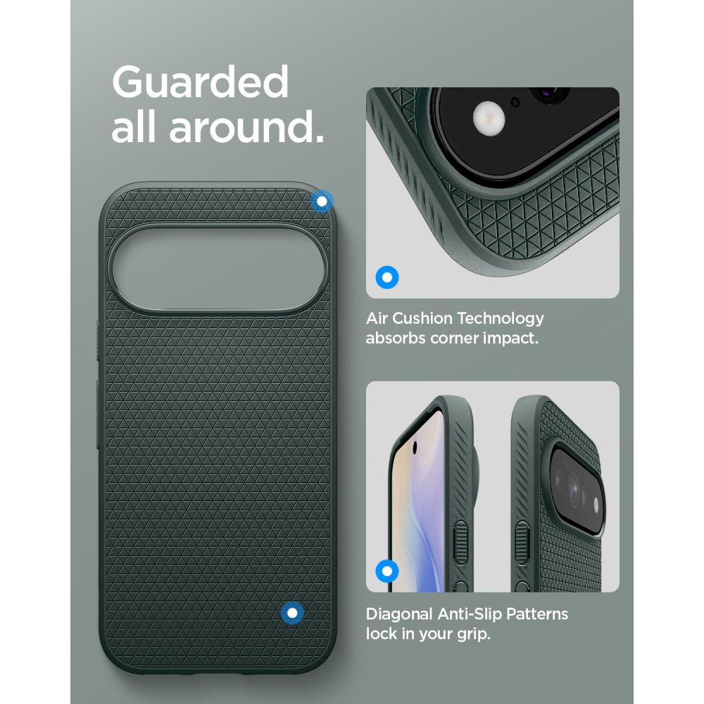 Spigen Liquid Air Mag Magsafe Google Pixel 11 Pro Xl Abyss Green