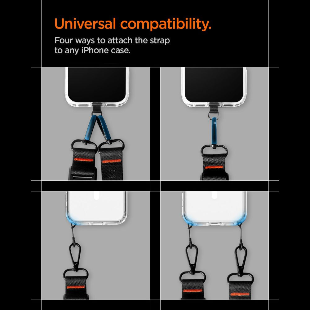Spigen Da30 M Universal Lanyard Strap Crossbody Sort