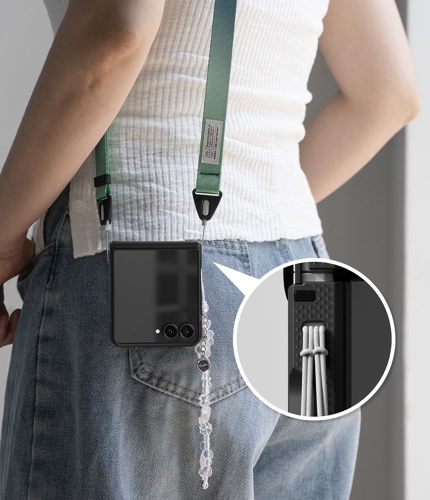 Ringke Onyx Flap Magnetisk Magsafe Galaxy Z Flip 8 Sort