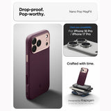 Spigen Nano Pop Magsafe Iphone 17 Pro / 18 Pro Burgundy Bean