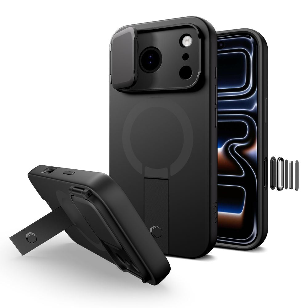 Tech Protect Kevlar Aura Magsafe Iphone 17 Pro Max Sort