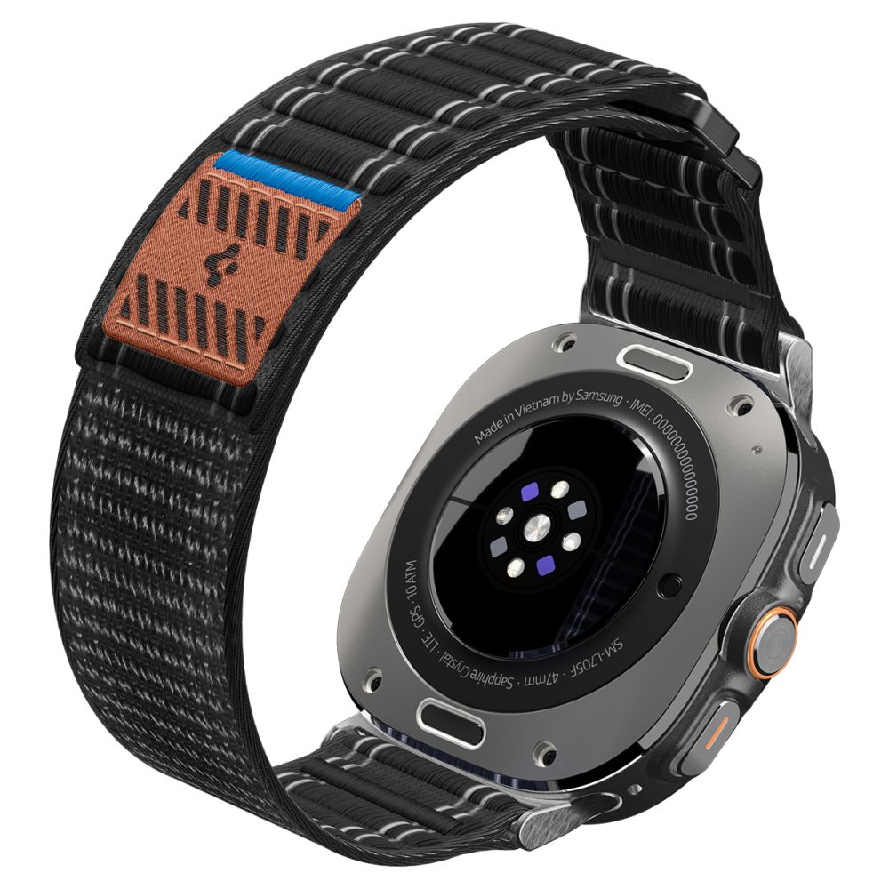 Spigen Wbf0 Band Samsung Galaxy Watch Ultra 1 / 2 2024 2026 (47 Mm) Sort