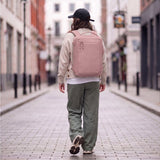 Tech Protect Defender S50 Ryanair & Wizzair Rejse Laptop Rygsæk 20 L 40x20x25 Dusty Pink
