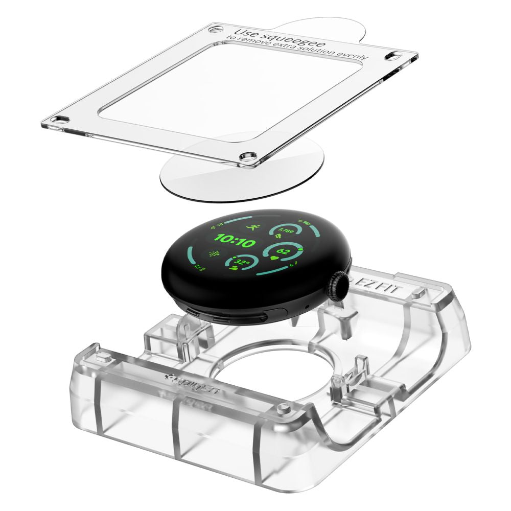 Hydrogelfilm Spigen Elite Shield ”Ez Fit” 2 Pak Google Pixel Watch 3 / 4 / 5 (41 Mm) Klar