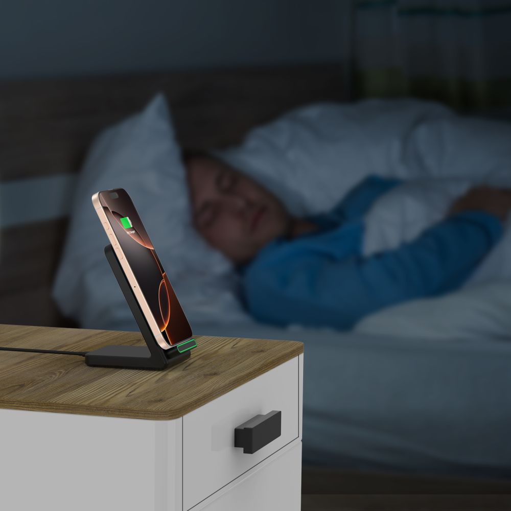 Tech Protect Qi15 W A40 Trådløs Opladder Sort