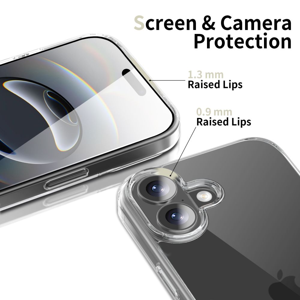 Tech Protect Flexair Hybrid Iphone 17 Clear
