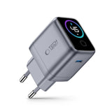 Tech Protect Powervision Nc45 W Gan 1 Port Netværksopladder Pd 45 W Mørkegå