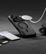 Ringke Fusion Bold Magnetisk Magsafe Iphone 17 Pro / 18 Pro Mat Røg