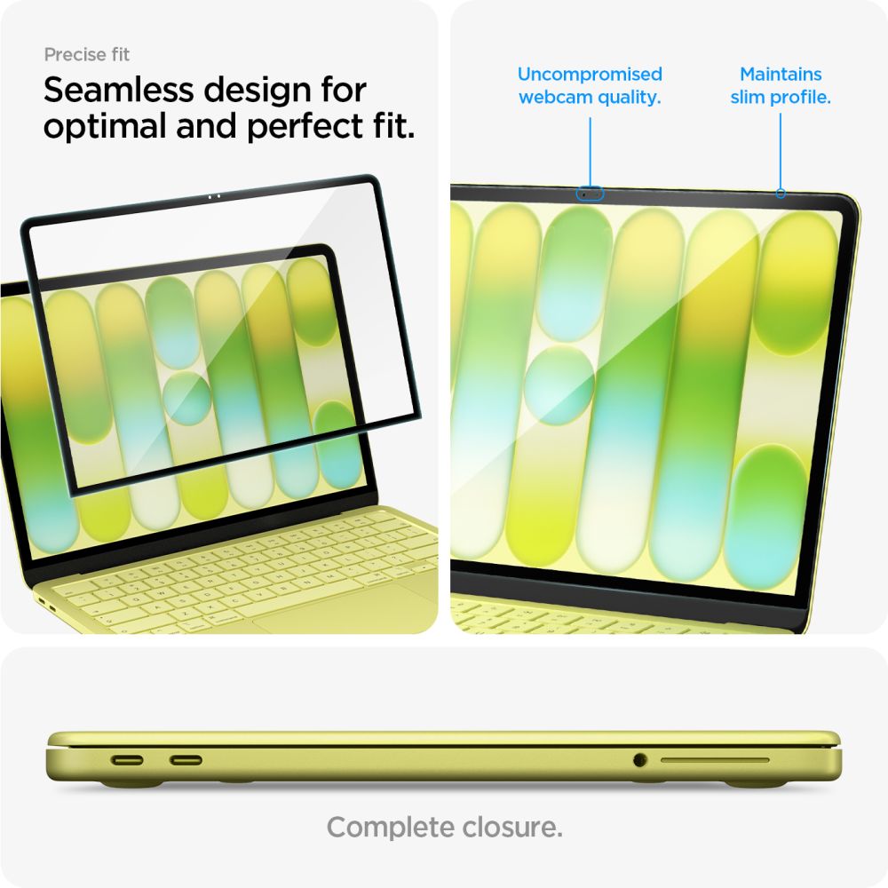 Hærdet Glas Spigen Glas.Tr Slim Fc Macbook Neo 13 2026 Sort