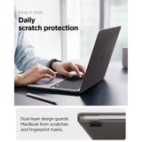 Spigen Airskin Macbook Air 13 M2 M5 2023 2026 Frost Sort