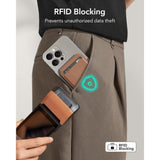 Esr Classic Rfid Magnetisk Tegnebogstand Magsafe Brun