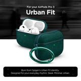Spigen Urban Fit Apple Airpods Pro 3 Midnatsgrøn
