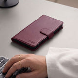 Tech Protect Tegnebog Magsafe Iphone 17 Pro Max / 18 Pro Max Mulberry
