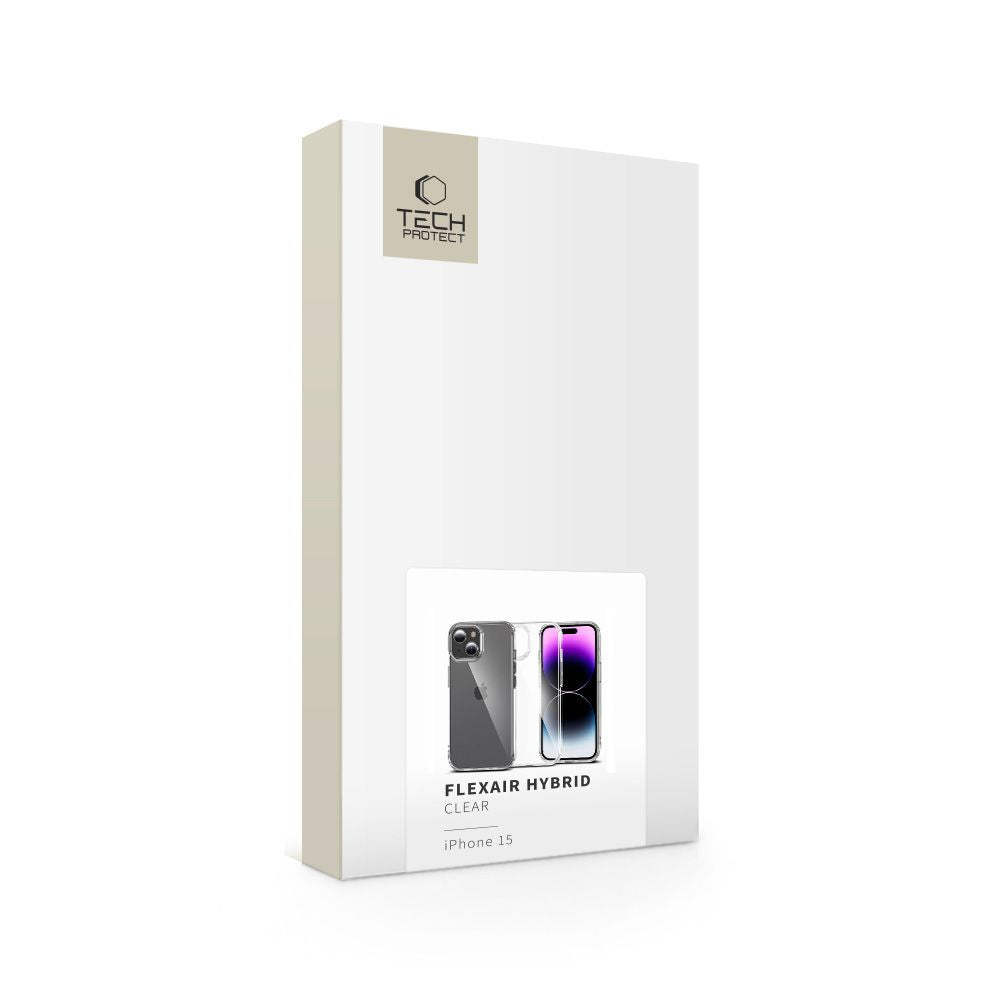 Tech Protect Flexair Hybrid Iphone 15 Clear