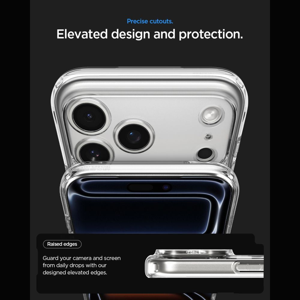 Spigen Ultra Hybrid Magsafe Iphone 17 Pro / 18 Pro Zero One Naturligt Titanium