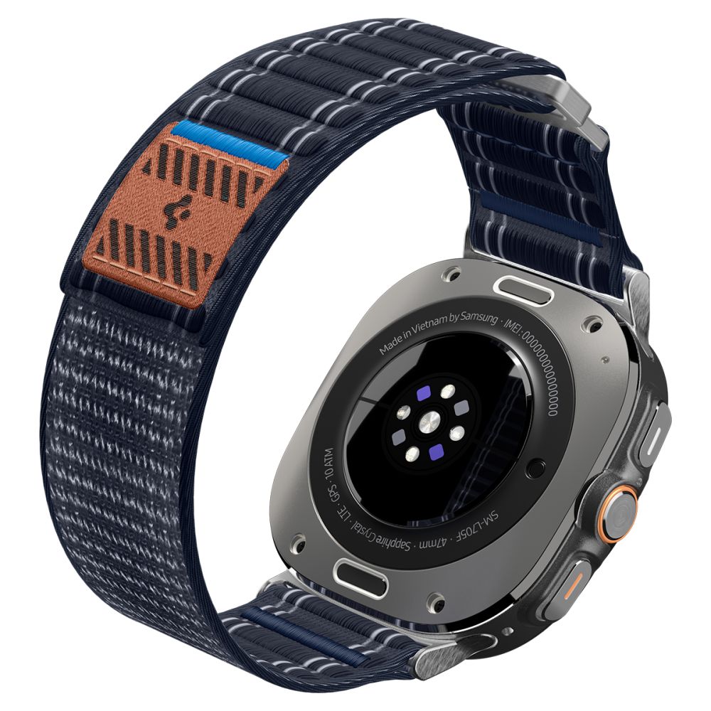 Spigen Wbf0 Band Samsung Galaxy Watch Ultra 1 / 2 2024 2026 (47 Mm) Marineblå